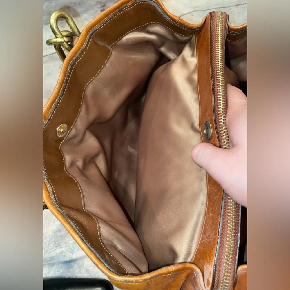 Vintage Coach Carryall Chelsea Jayden 17811 Shoulder Bag Tote Leather Y2K 2000s - Picture 8 of 10